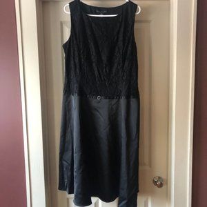 Lace and Satin Formal LBD